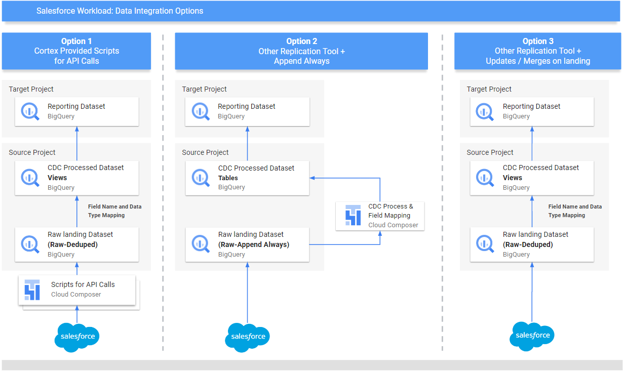 Salesforce Workload: Data Integration Options Salesforce Workload: Data Integration Options