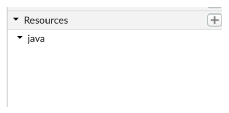 API-Proxy-Editor – Tab "Ressourcen" im Navigationsbereich