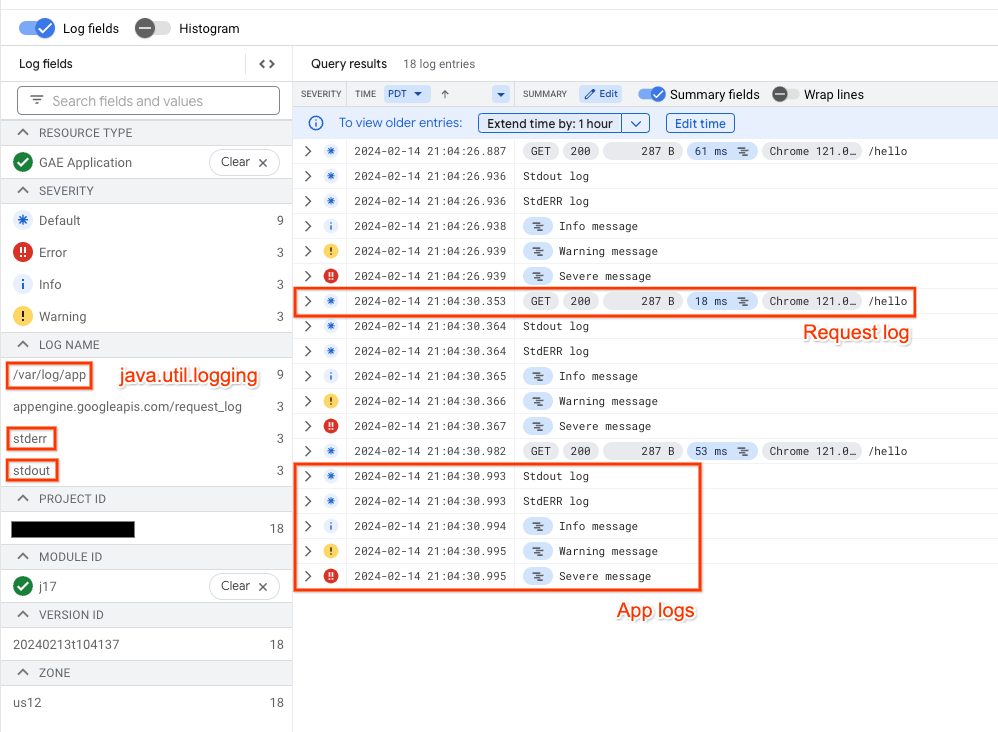 Java 11 中的单独日志