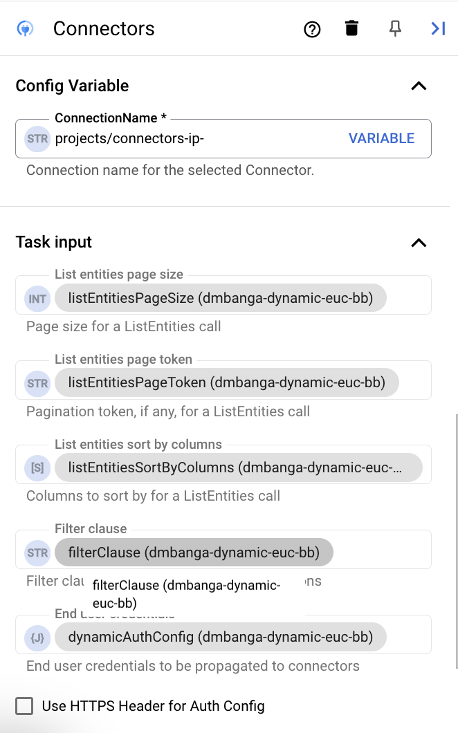 エンドユーザー認証情報