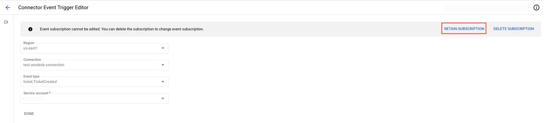 Immagine che mostra la notifica di iscrizione all'evento