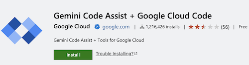 התוסף Cloud Code ב-VSC Marketplace