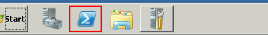 L'icona PowerShell.