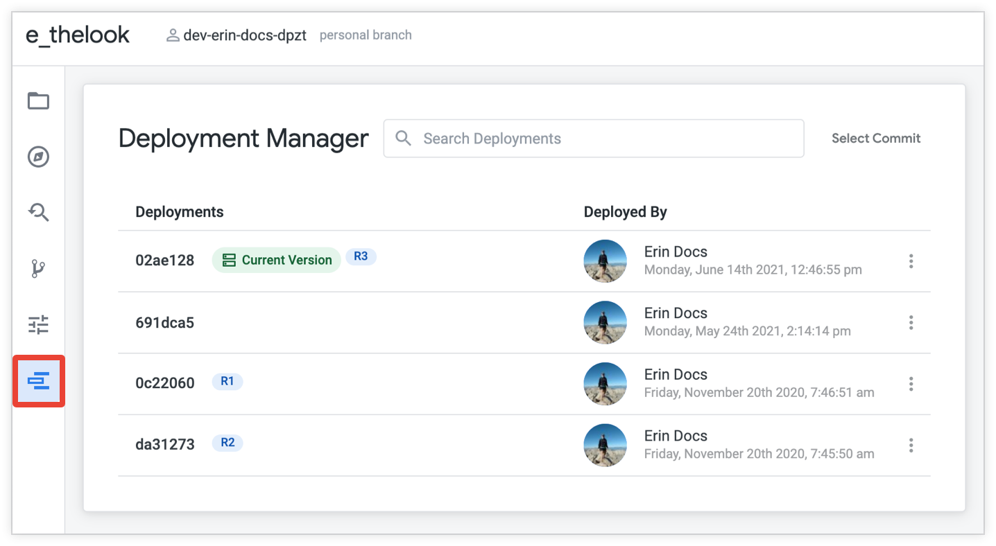Deployment manager