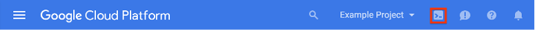 קונסולת Google Cloud Platform