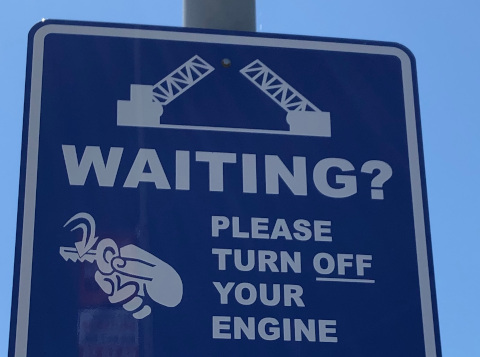 Road sign image.